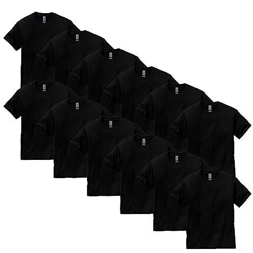 Image of Gildan Youth Ultra Cotton T-Shirt, Style G2000B, Multipack