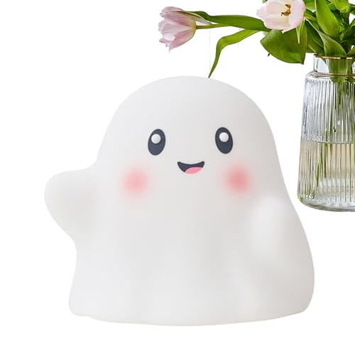 Veilleuse fantôme d'Halloween réglable à 3 vitesses d'intensité lumineuse douce