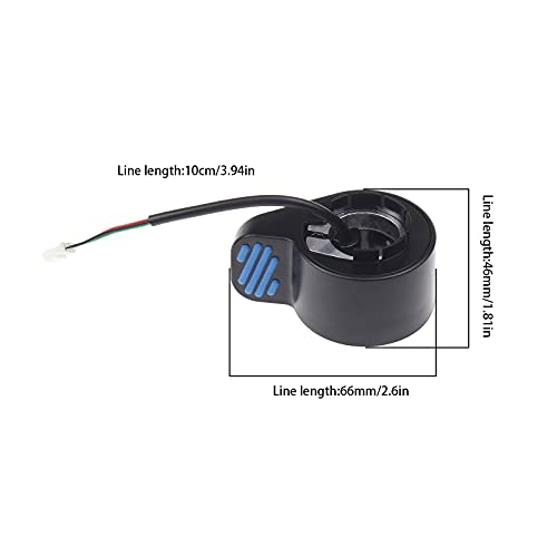 eMagTech Commande de Vitesse Accélérateur Pouce Compatible pour Scooter Électrique Série Ninebot ES - Image 4