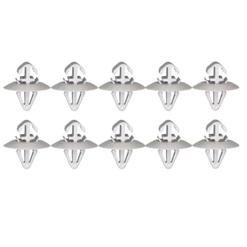 Car Clips Side Moulding Door Lower Trim Clips Plastic Fasteners for Nissan for Primastar 2001-2014(50X)(50X)