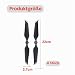 4 Pcs Mavic 2 Propeller, Propellers Replacement, Drohne Mavic 2 Pro Propeller, Ersatzpropellerblätter Kompatibel Mit Mavic 2 Pro/Mavic 2 Zoom, Drohne Propeller, Drone Ersatzteil (Grauer Rand)