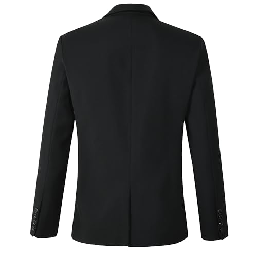 Beninos Mens Sport Coat Casual Blazer Peak Lapel Business Suit Jacket