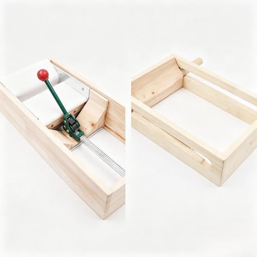 Máquina para enrollar bastones con base estable de roble y rodillos adaptables 6