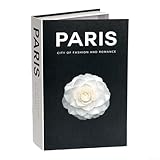 Élégante décoration multifonctionnelle : cette boîte de rangement pour livres cache habilement un compartiment spacieux à l'intérieur d'un design élégant de faux livre, alliant rangement et sophistication pour votre salon, bureau ou étude.