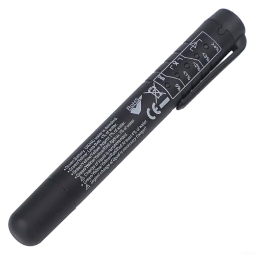 Comprobador de líquido de frenos con indicador LED para la humedad del aceite del coche, detección rápida para todos los modelos, color negro