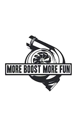 More Boost More Fun: More Boost Notebook, Journal for Writing, Size 6" x 9", 164 Pages