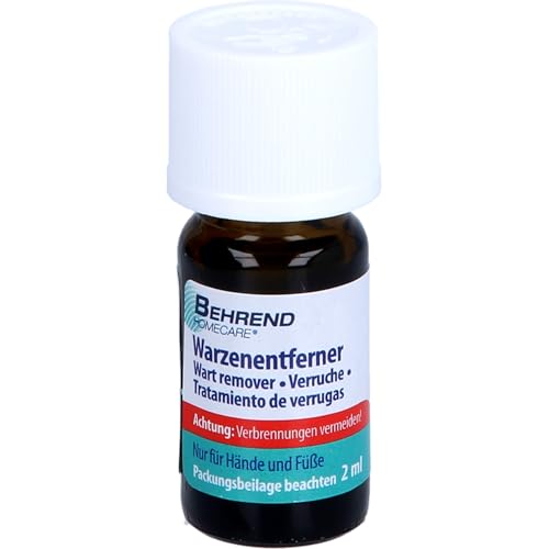 Behrend Warzenmittel für Hand & Fuß - Effektive Warzen Verätzung ohne Schmerzen - Geeignet ab 4 Jahren - Hygienisch & sicher