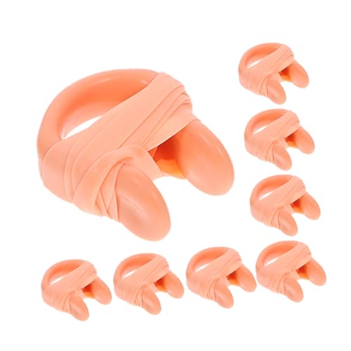 SUPVOX Nose Clips for Swimming 8 Pack Soft Emulsion Swim Nose Plugs Anti-Loss Design for Boys and Girls Adults