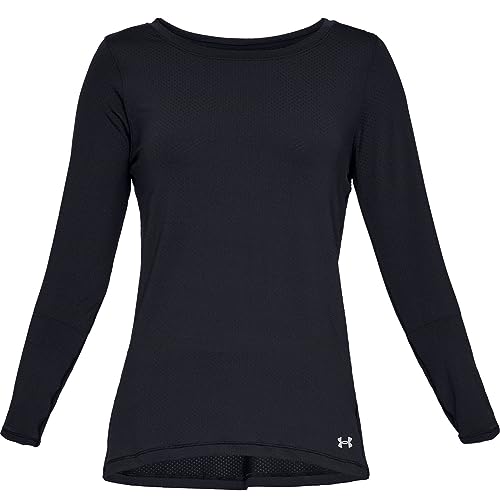 Image of Under Armour Women's Polyester Solid HG Armour Long Sleeve | 1328966-001