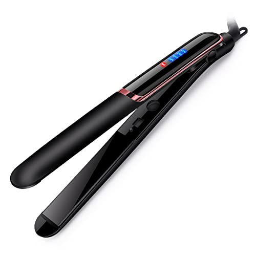Plancha para el cabello y rizador 2 en 1 Semme, con placas de cerámica y tecnología PTC, calentamiento rápido en 10 segundos, herramienta de peinado profesional para mujeres, uso en casa o dormitorio, fabricada en aleación y plástico miniatura 6