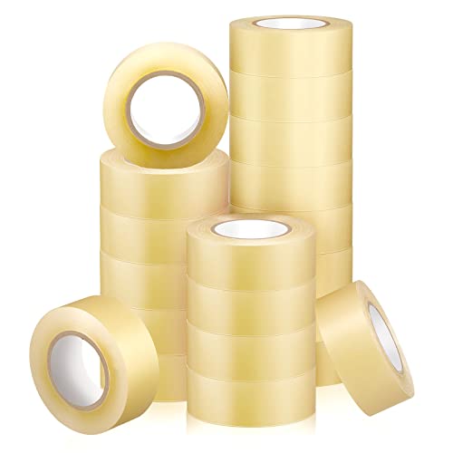 Meooeck 20 Roll Hockey Sock Tape Strong Adhesive Cloth,Clear