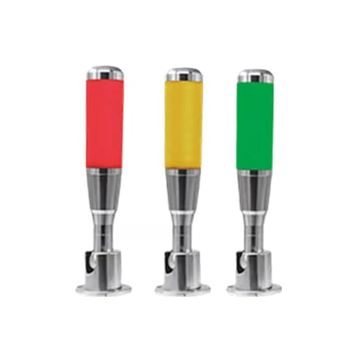 1pc machine tool bending constant light with buzzing 3 color warning LED signal light D021-A-B-P (OBC2-101FP-RYG)