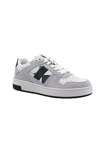 Calvin Klein Jeans Turnschuhe Basketball Cupsole, 0k6 Helles Weiß Auster Mushroom Purple, 40 EU