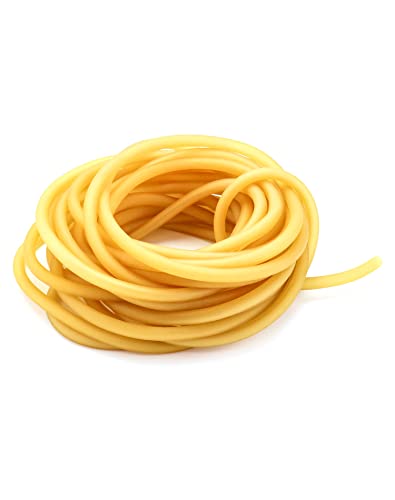QWORK Natural Latex Rubber Tubing, 3/8" OD 1/4" ID 33Ft Surgical Tube for Home, Hospital, Laboratory by QWORK - Image 2