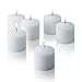 Light In The Dark White Votive Candles - Box of 72 Unscented Candles - 10 Hour Burn Time - Bulk Candles for Weddings, Parties, Spas and Decorations