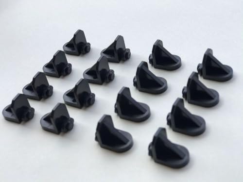 Twist-in Shelf Support Pins (12 Pack) for Kitchen Cabinets, Bookcases, Shelves