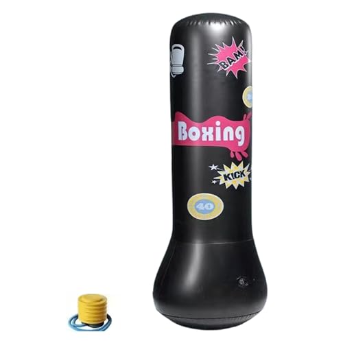 Niños de arena inflable de boxeo para niños palillos fitness boxeo de pie ácido arenisco regalo de cumpleaños para niños y niñas
