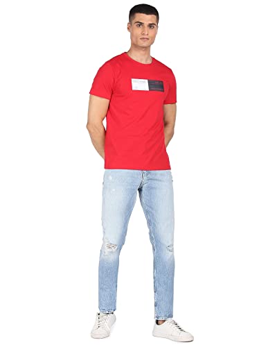 Image of Tommy Hilfiger Men's Mid Rise Regular Fit Jeans