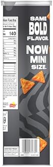 Doritos Minis, Sweet & Tangy BBQ, 5.125 oz Canister