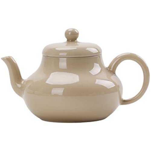 常滑焼陶茶こし急須ブラック 和風 常滑焼 急須 新茶 お茶 ティー 緑茶 煎茶 ほうじ茶 玄米茶 陶製茶こし 茶こし一体型 実用的 ギフト プレゼント なる 贈り物 13*8*5.3CM