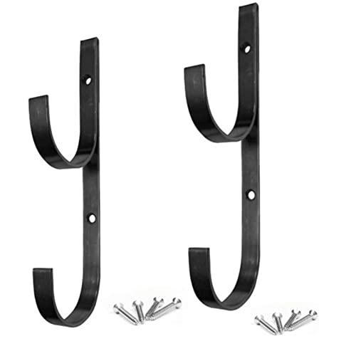 Cabide de pólo de piscina | Net Brush Pool Hooks Pool Pole Hangers for Outdoors & Indoor Pools - Fer