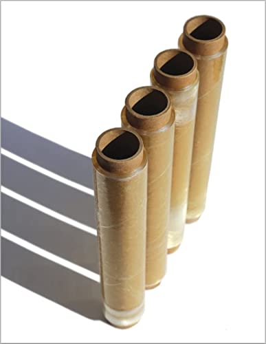 Chicwrap Professional Plastic Wrap 4 Pack Refill Rolls - 4 Count 12" X 250' Plastic Wrap Refill Rolls - Creates Air-Tight Seal To Lock In Freshness #TOP1