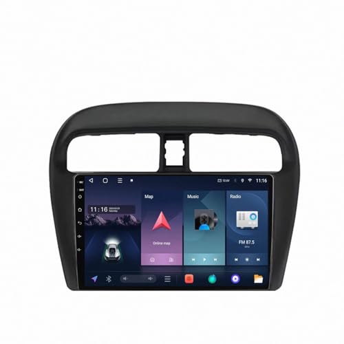 Radio Carplay para Mitsubishi Mirage 2012-2018 que Soluciona la Falta de Navegador y Manos Libres