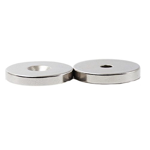 Rare Earth Neodymium Magnet - 2pc Set Utility/Tool Holder Magnets Round 1.26in /
