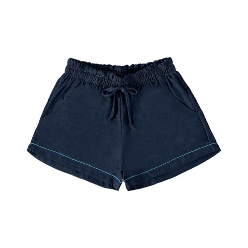 Shorts Clochard Juvenil Feminino Rovi Kids Azul 6