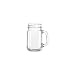 Libbey Drinking Jar with Handle, 16 -Ounce, Set of 12