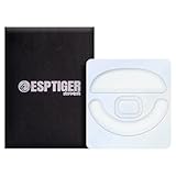 Gaming Mouse Skates ICE - V2 Skates for Pulsar X2 Mouse Feet 2.5D Edge Treatment Smooth PTFE Material 3M Adhesive - White