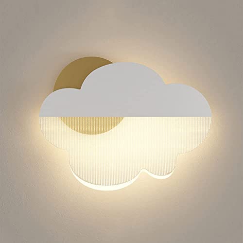 Applique murale nuages contre la peur du noir lumière LED réglable