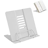 Buchständer Klappbar aus Metall – Stabile & Höhenverstellbare Buchstütze...