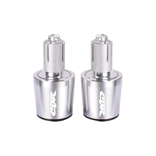 ロードバイクハンドルバーキャップ ハンドルバーキャップ オートバイアクセサリー 22MM ハンドルバーグリップ ハンドルバーキャップエンドプラグ のために CBR 250RR 600RR 1000RR CR125R CRF 150R 250R 450R用(