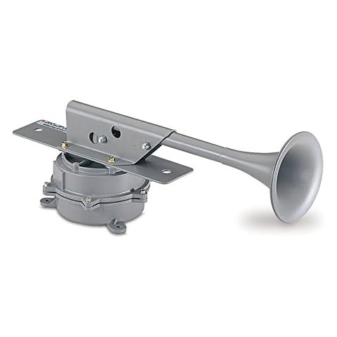 Federal Signal 52-024-1 Resonating Horn, Surface Mount, 24 VDC, Gray Cover