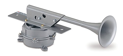 Federal Signal 52-024-1 Resonating Horn, Surface Mount, 24 VDC, Gray