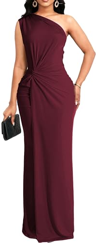 Image of SxClub Formal Dress for Women Cocktail Sexy Bodycon Sleeveless Evening Party Floor Length Long Prom Dresses