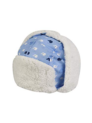 CAMLAKEE Gorra de Bombardero Niños Invierno Orejeras Sombrero para Niñas con Forro Polar Ballena 3-8 años Cover