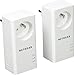 NETGEAR PLP1000-100FRS, Pack de 2 prises CPL 1000 Mbps avec Prise filtrée et 1 Port Ethernet, idéal pour avoir internet partout dans la maison et profiter du service Multi-TV à la maison sans WiFi