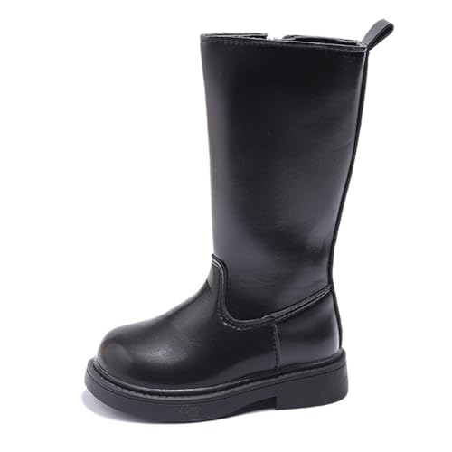 Fall Winter Girls Knee High Motorcycle Riding Boots (Toddler, Little Kids)