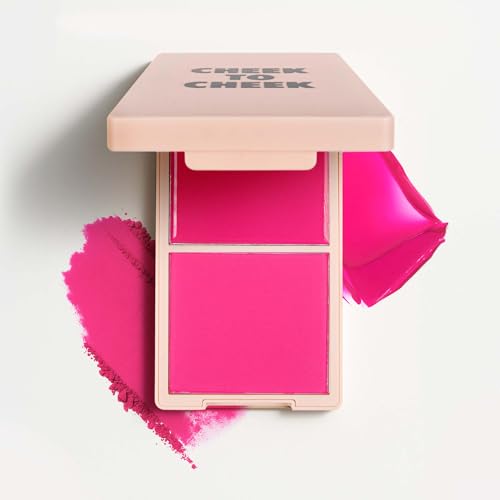 Image of MOYOU LONDON Duo Blush Palette - Cream & Powder Blush - Bubblegum Pop