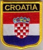 MadAboutFlags Bandiera Patch Ricamato Croazia - 7