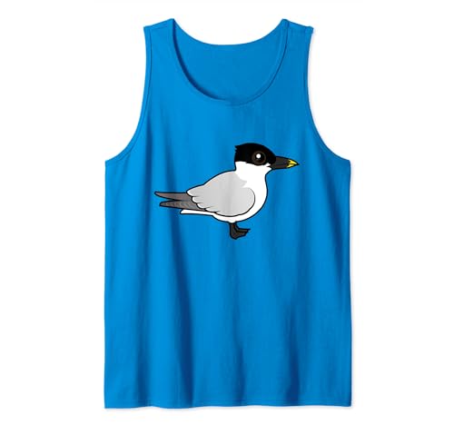 Cute Cartoon Sandwich Tern Birdorable Bird Seabird Tank Top