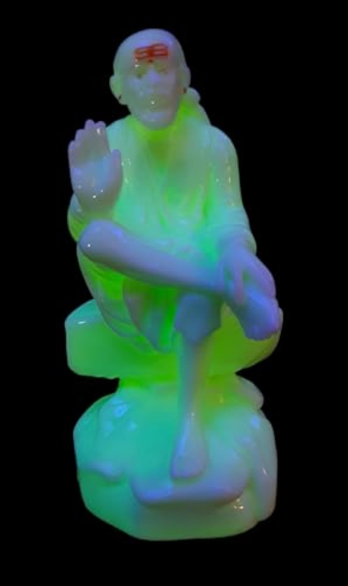 Shirdi Sai Baba Radium Marble Aashirwad Idol