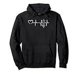 Humboldt Tintenfisch Heartline Kalmare Heartbeat Octopus Pullover Hoodie