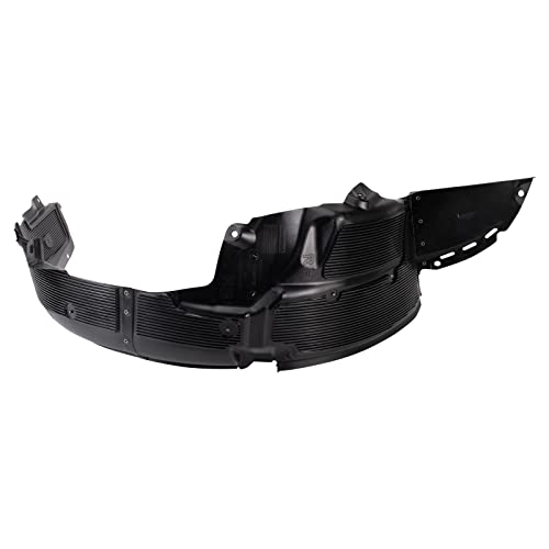 Image of TRQ Front Driver and Passenger Side Inner Fender Liner Set Compatible with 2014-2017 Hyundai Accent 2013 Accent GS SE From 6-10-13 Production Date