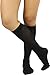 ToBeInStyle Women's Fashion Opaque Nylon Knee High Socks - Black - One Size