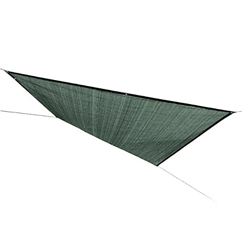 Sun e Net con ojales 80 % resistente a los rayos UV, paño para jardín al aire libre, par Recle verde, 1 x 1,8 m, protección solar