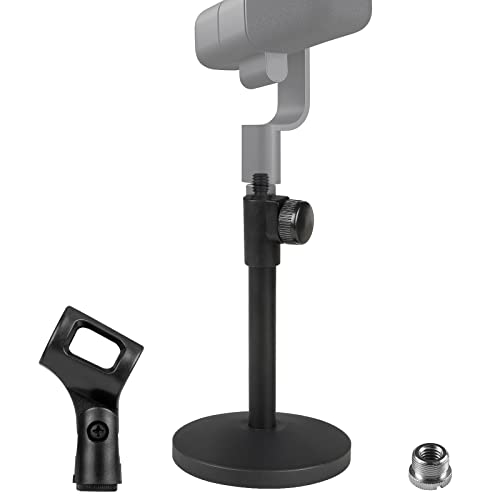 Geekria for Creators Support de microphone de table télescopique compatible avec Blue Yeti, Yeti X, Yeti Nano, Sona, Snowball iCE, Ember, Spark SL Support de...