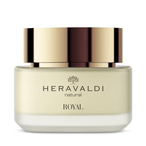 HERAVALDI ROYAL - Crema facial antiedad con ingredientes certificados biológicos y aceites esenciales, reduce las líneas finas y las arrugas más profundas, hidrata y suaviza profundamente, todo tipo